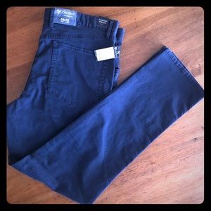 NWT Cremieux Comfort Stretch Navy Pants 38 x 32